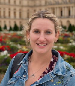 Portrait of smiling young woman