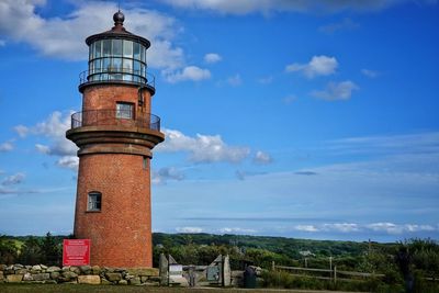 Gay head lighthouse at aquinnah