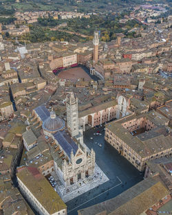 Aerial view of