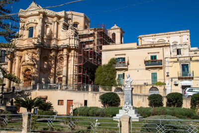 The church of san domenico in noto