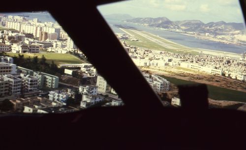 Aerial view of cityscape