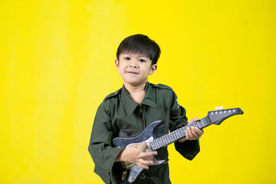 Portrait of a boy smiling