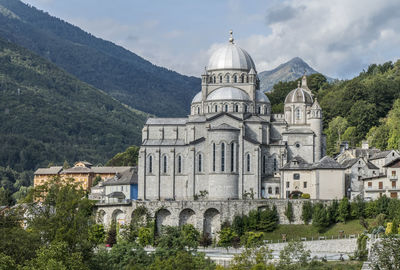 The beautiful sanctuary in re in piedmont