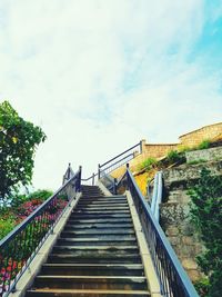 Low angle view of staircase