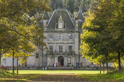 View of historical building in city