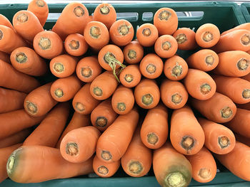 Full frame shot of firewood for sale at market stall