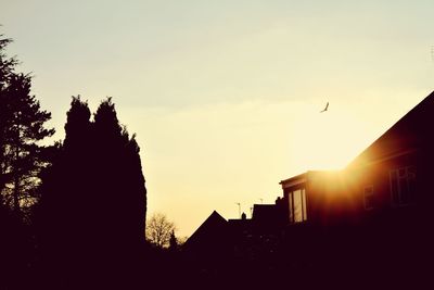 Low angle view of buildings against the sky