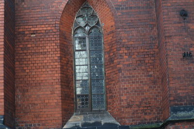 Low angle view of historical building