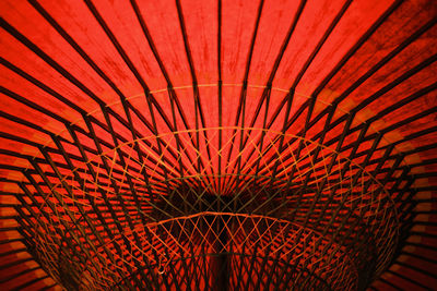 Full frame shot of patterned ceiling