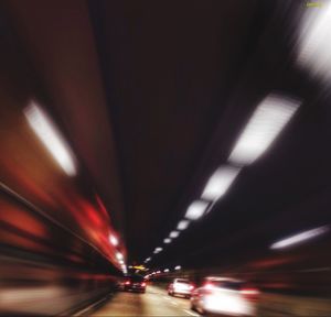 Blurred motion of tunnel