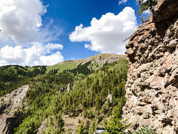 Panoramic view of landscape against sky