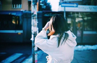 focus on foreground
