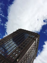 Low angle view of modern office building