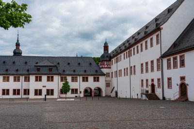 View of the abbey church, eberbach abbey.