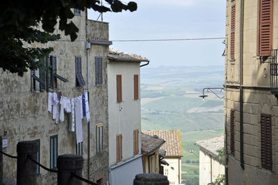 Buildings against sky