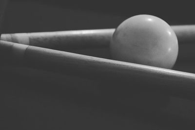 Close-up of ball on table