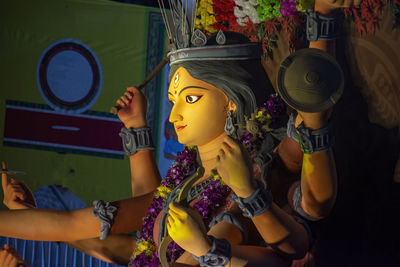 Kolkata puja carnival 2022 organised by west bengal government as on 8th october 2022 at kolkata 