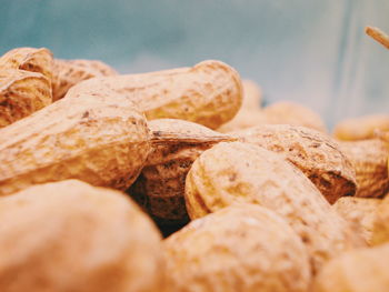 Close-up shot of groundnuts
