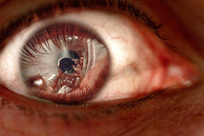 Close-up of human eye