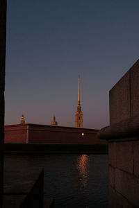 View of buildings at waterfront