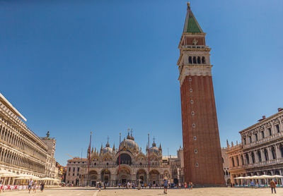 View of historical building against sky in city