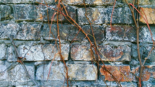 Full frame shot of weathered wall