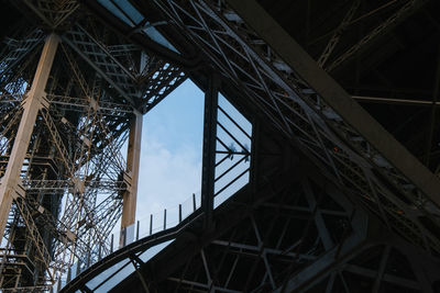 Low angle view of abandoned building