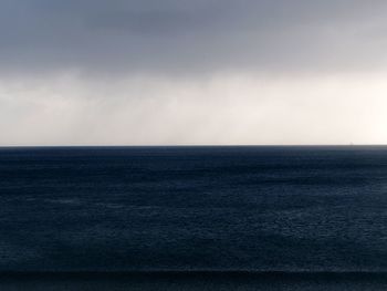 Scenic view of calm sea against sky