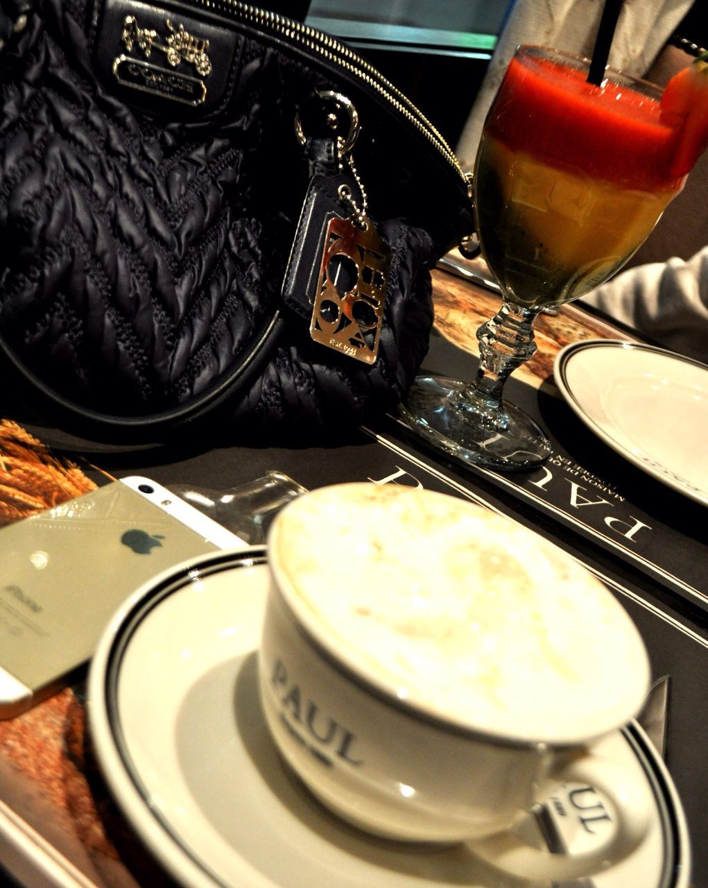 indoors, table, food and drink, still life, high angle view, spoon, plate, close-up, bowl, coffee cup, fork, cup, drink, freshness, coffee - drink, refreshment, saucer, no people, food, coffee