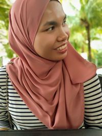 Portrait of smiling boy