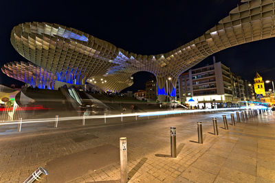 Long time exposure at setas de sevilla