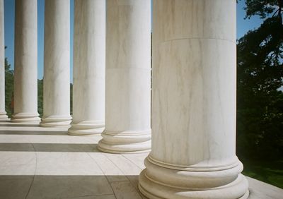 View of colonnade