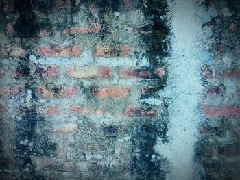 Full frame shot of weathered wall