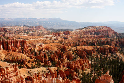 Aerial view of landscape