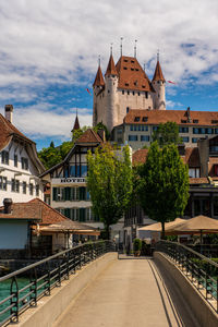 Buildings in city