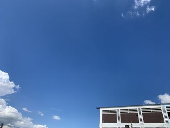 Low angle view of building against sky