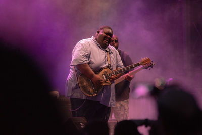Man playing guitar