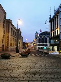 Street at night