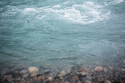 Full frame shot of rippled water