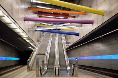 Underground subway station