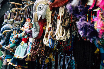 Panoramic view of market stall for sale