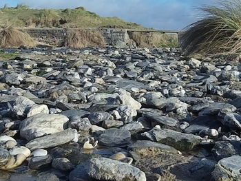 Stones on rocks