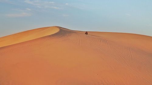 Scenic view of desert