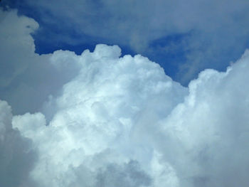 Close-up of clouds in sky