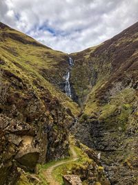 Grey mare's tail waterfall - scottish borders