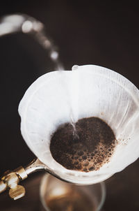 Close-up of coffee cup