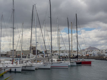 Arrecife on the island of lanzarote