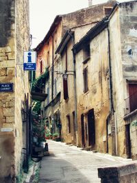 Street amidst buildings in city