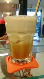 Close-up of drink