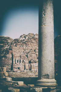 Old ruins of building